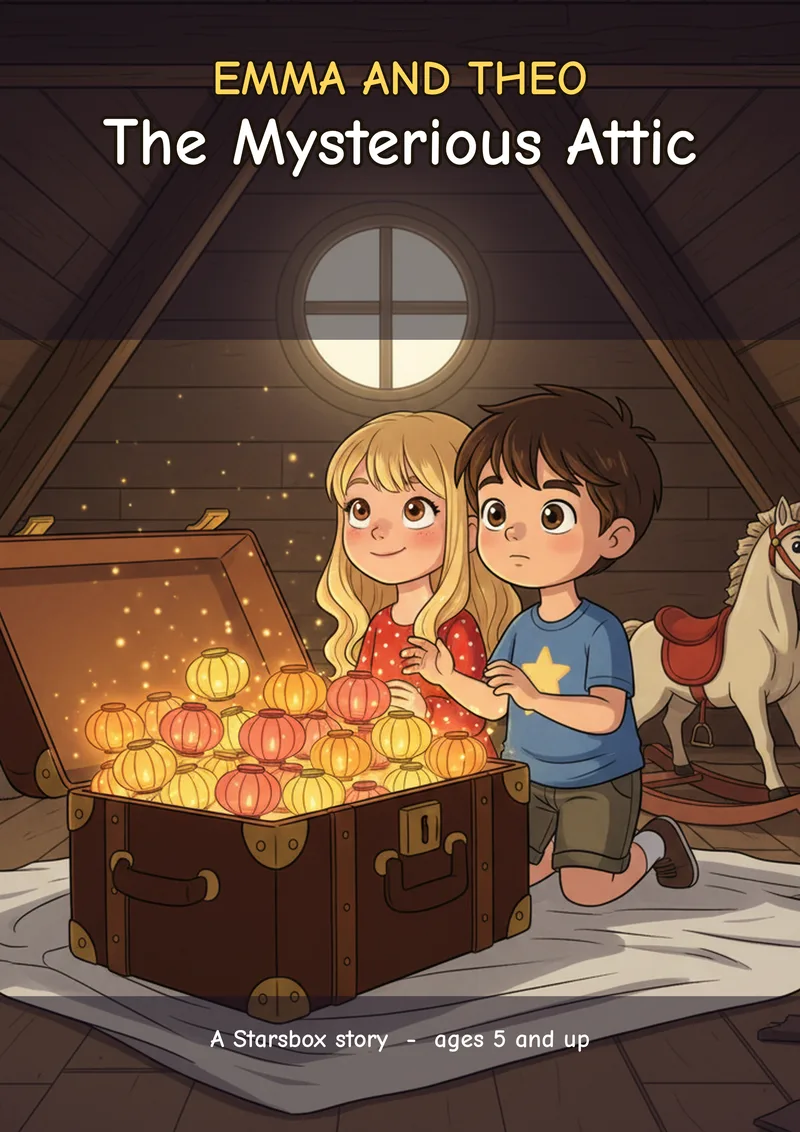 Cover: Emma and Theo - The Mysterious Attic