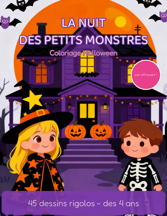Couverture : La Nuit des Petits Monstres