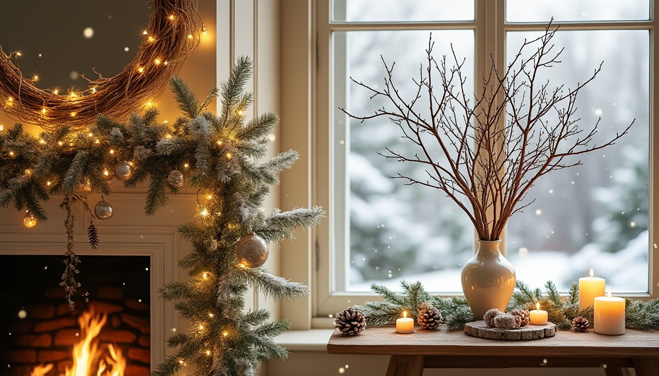 discover creative ideas for decorating your christmas with branches. learn how to use natural elements to craft beautiful and festive holiday decorations that will enchant your home this season.