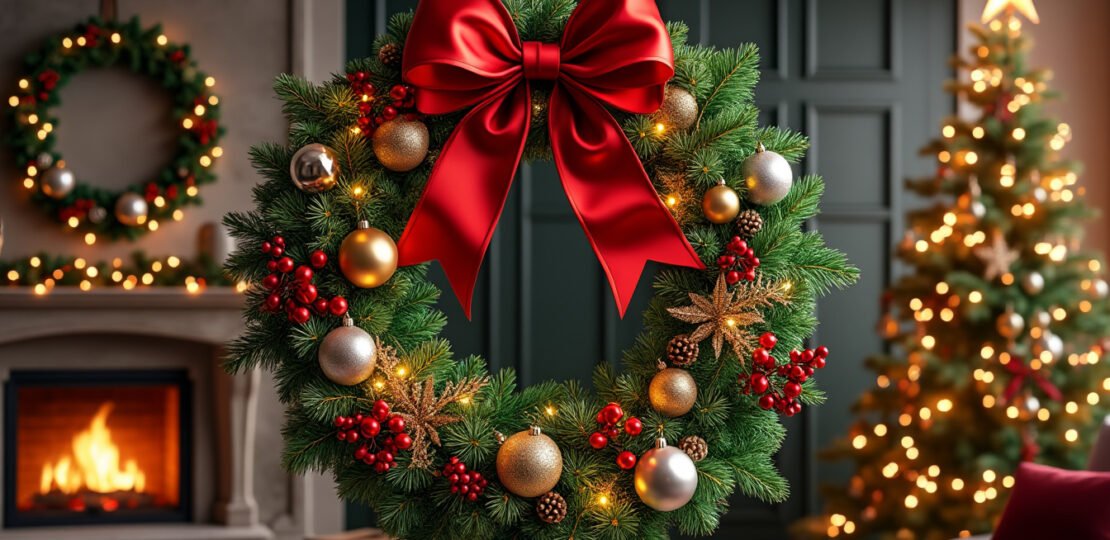 DIY christmas wreaths to enhance your home decor