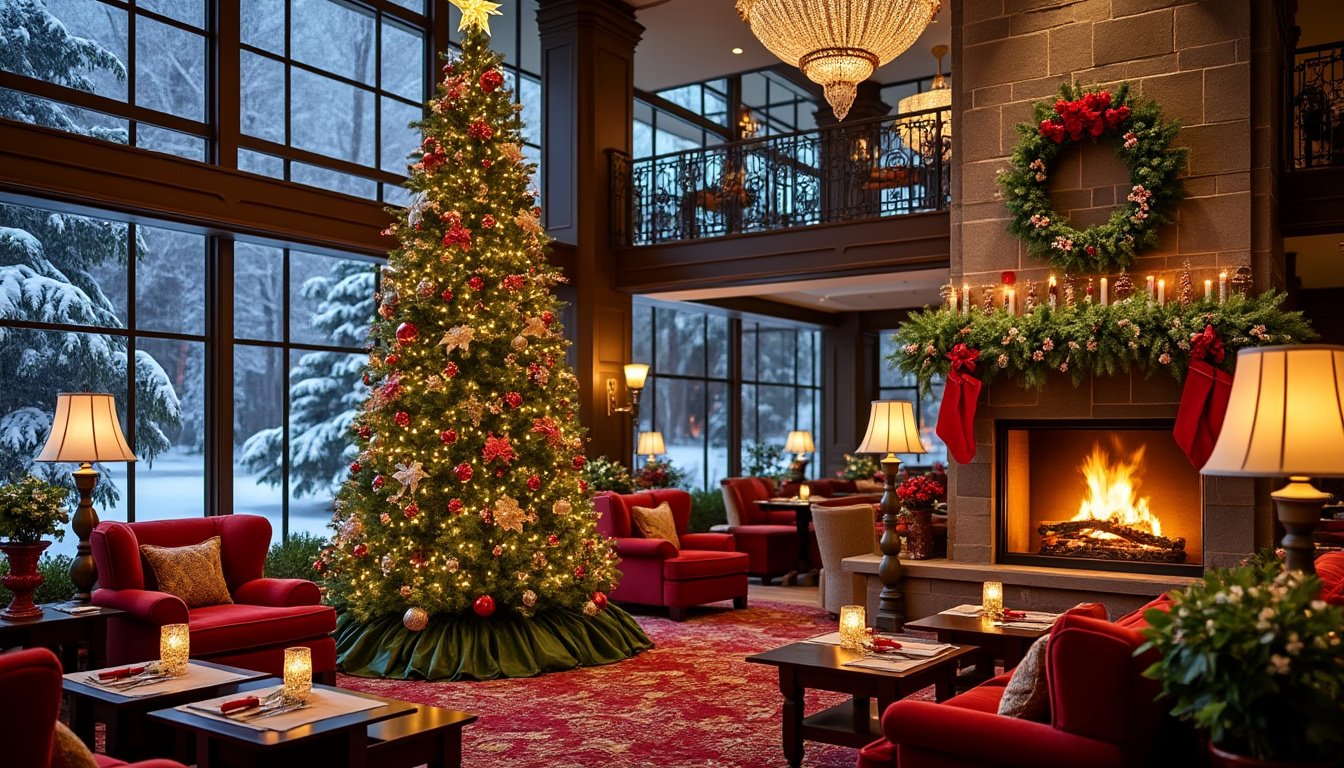 discover creative and delightful ways to transform your hospitality space into a festive wonderland this christmas. from elegant decorations to cozy lighting, learn how to create an inviting atmosphere that enhances the holiday spirit for your guests.