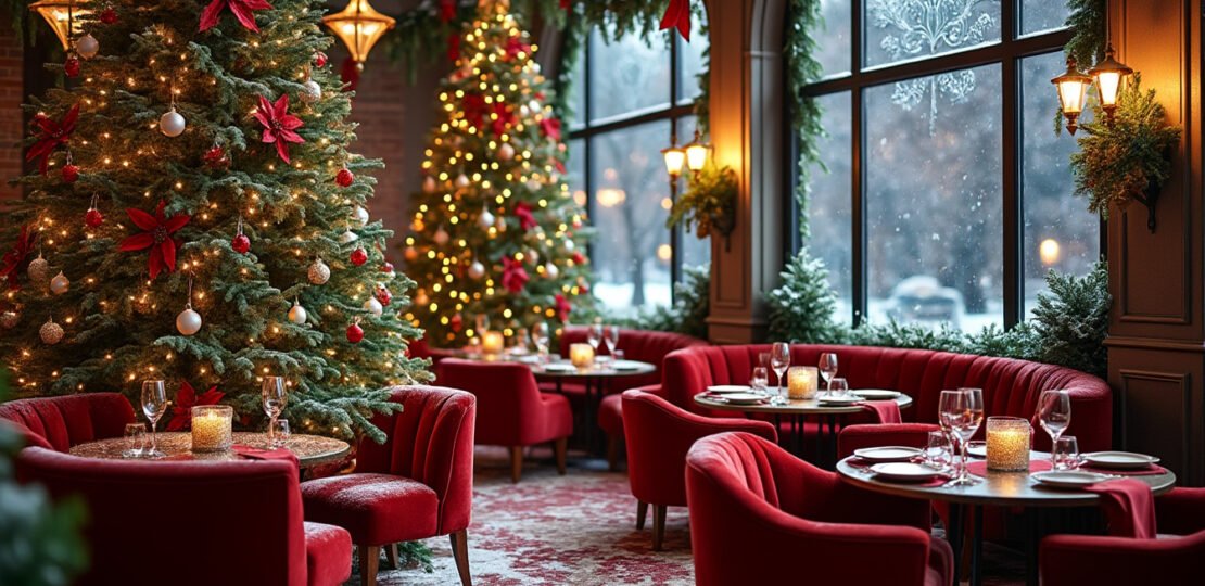 Festive ambiance: how to decorate your hospitality space for christmas