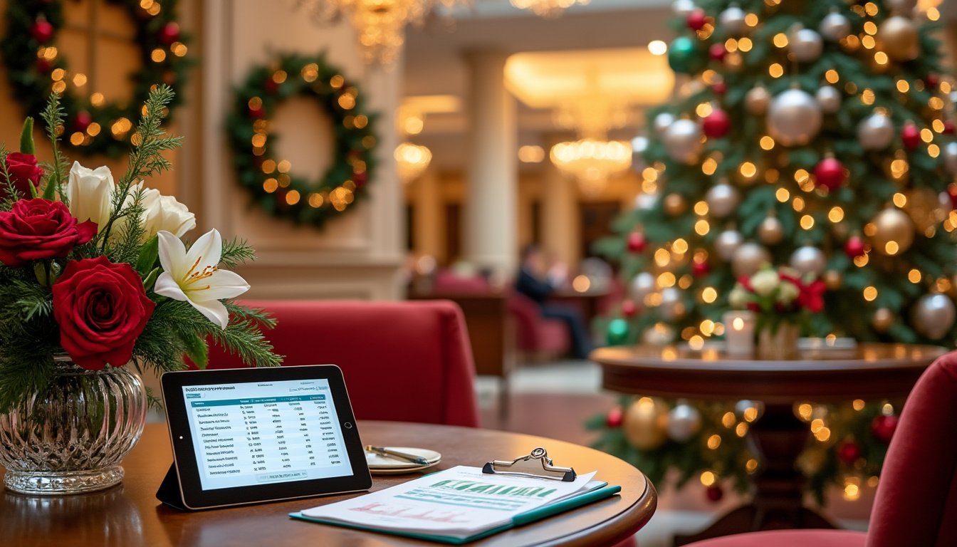 discover practical tips and strategies for budgeting christmas decorations in hotels. learn how to create a festive atmosphere without overspending, ensuring a memorable holiday experience for your guests.