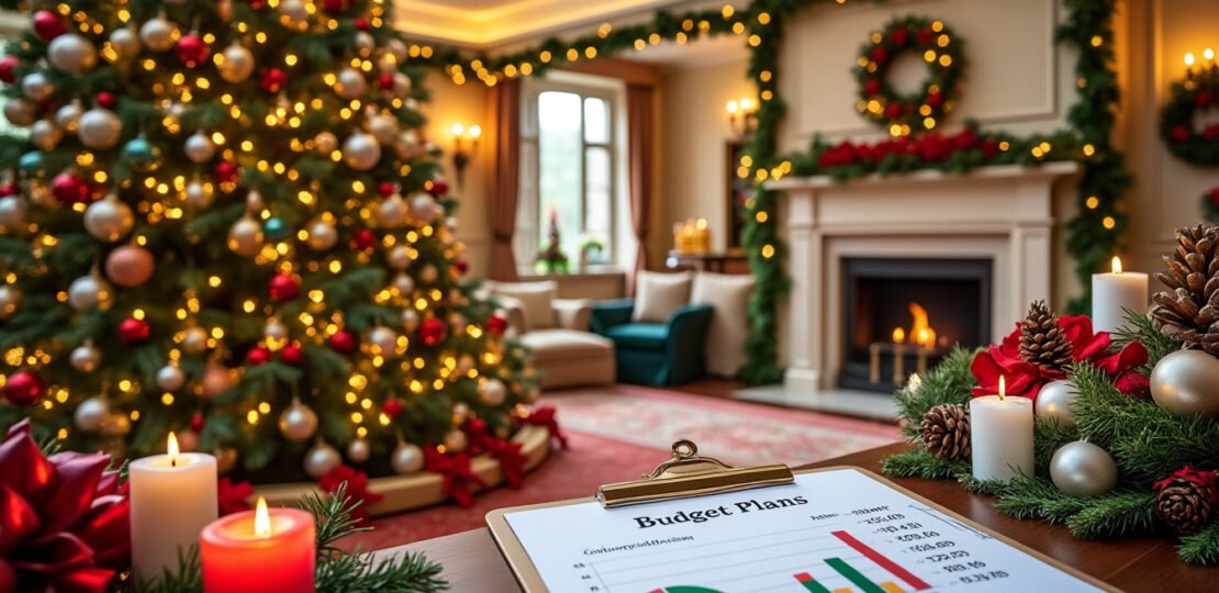 How to budget for Christmas decorations in hotels