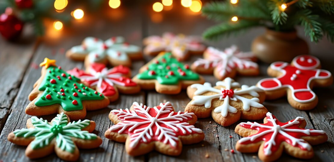 Idées créatives pour la décoration de biscuits de Noël