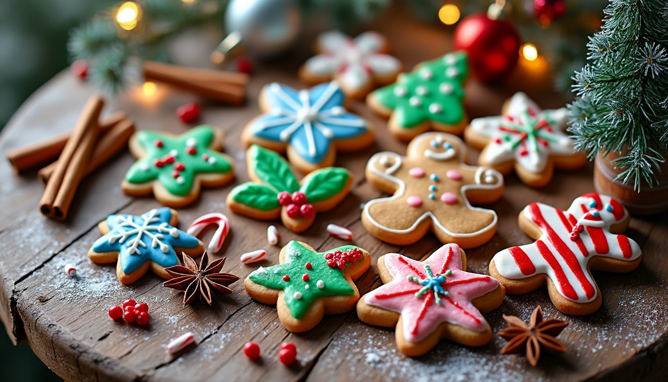 discover creative decoration ideas for your christmas cookies that will inspire your holiday baking. from festive icing techniques to charming edible embellishments, make your holiday treats a visual delight!