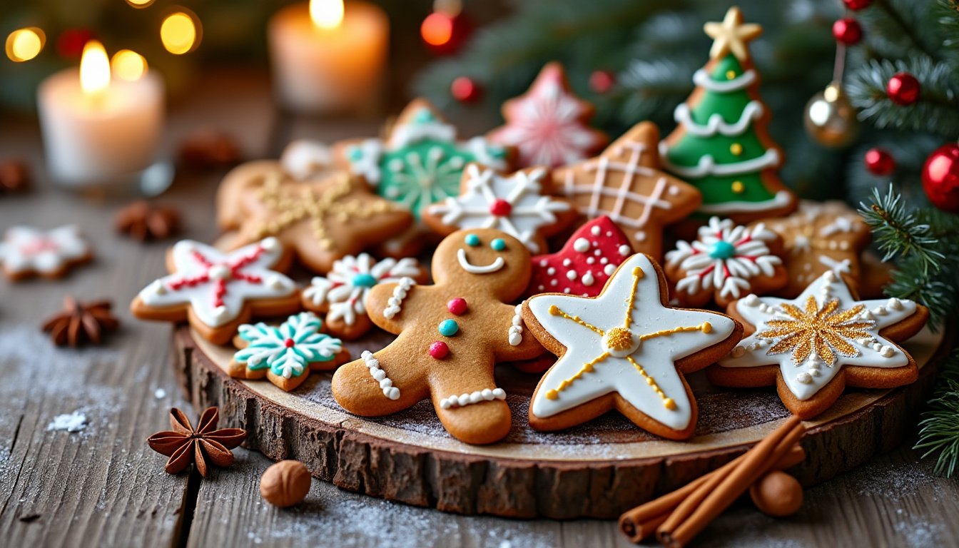 discover festive decorating ideas for your christmas cookies that will delight your family and friends. get inspired by creative designs and techniques to make your holiday treats as beautiful as they are delicious.