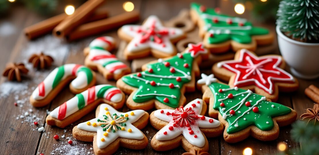 Inspiration de décoration pour vos biscuits de Noël