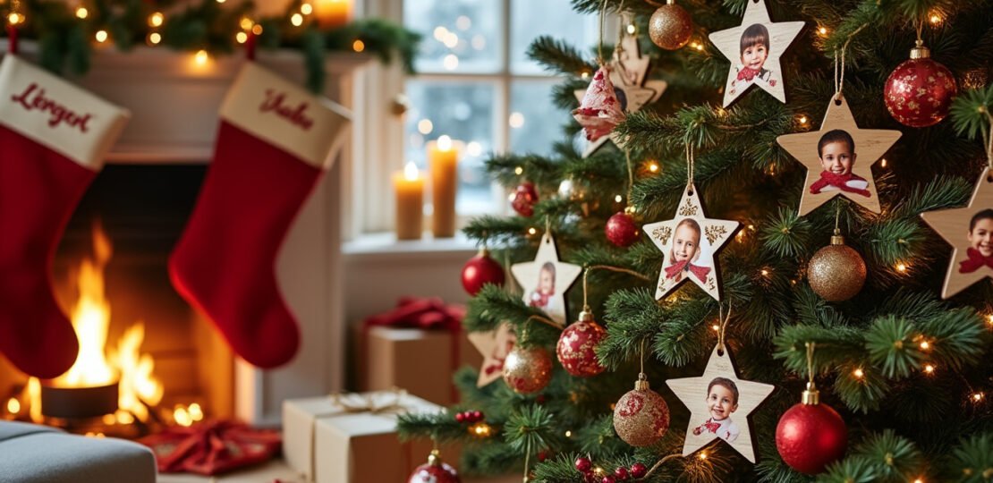 Personalized christmas decorations for a unique touch