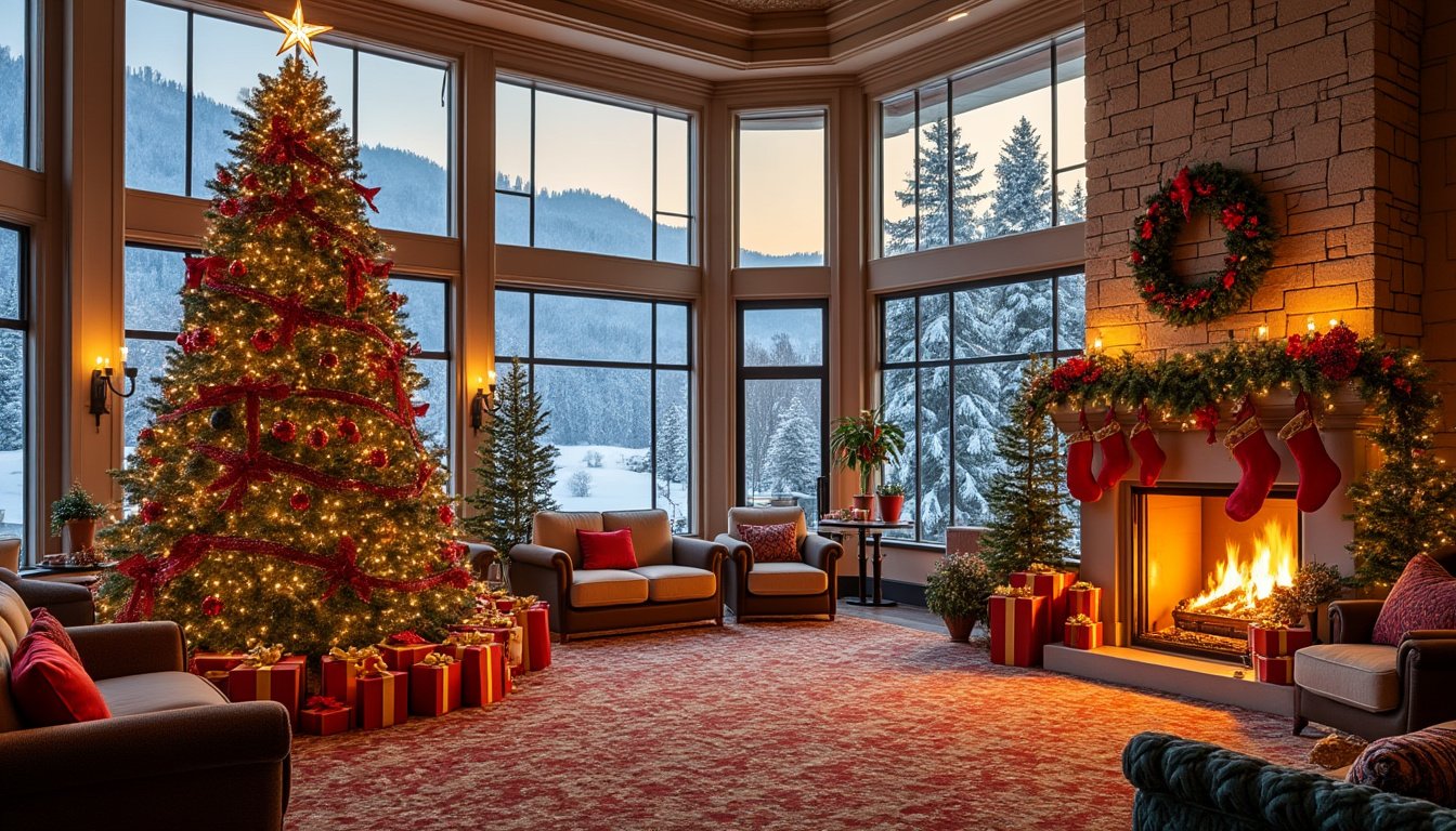 explore the latest seasonal trends in hospitality decoration for christmas, featuring innovative designs, festive color palettes, and unique decor ideas to create a warm and inviting atmosphere for guests during the holiday season.