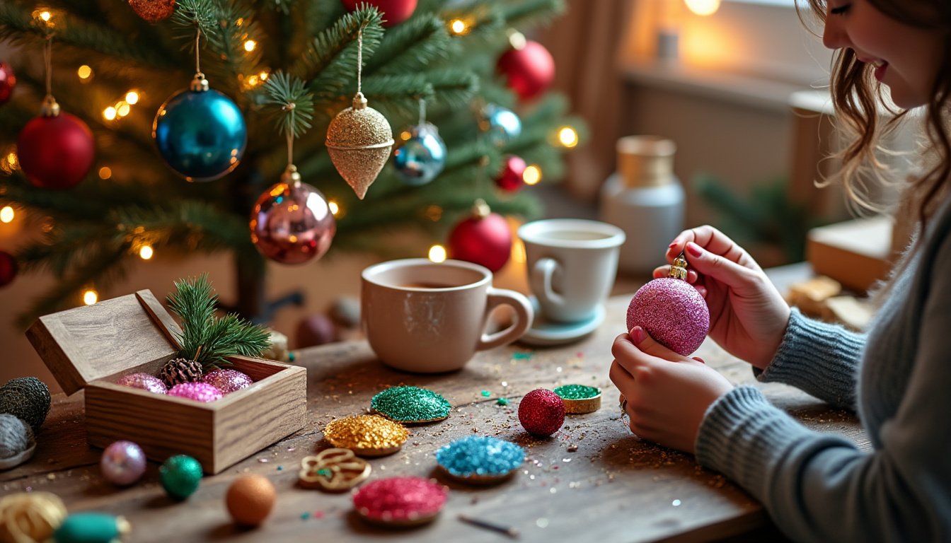 discover easy and creative ways to make your own christmas ornaments with our simple step-by-step guide. perfect for adding a personal touch to your holiday decor!