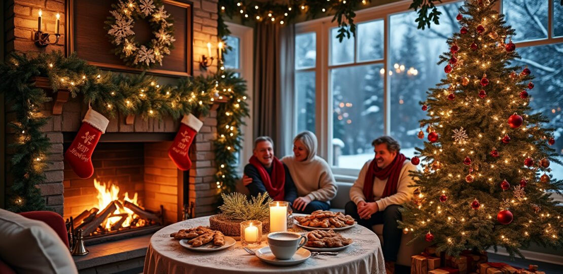 Bringing warmth to winter: cozy christmas decor ideas for guests