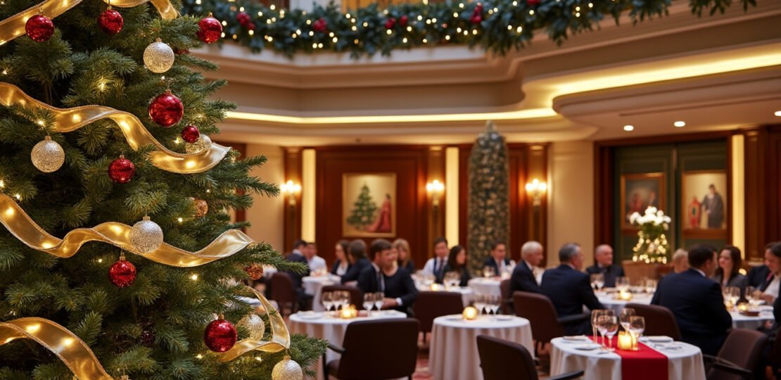 Christmas decoration ideas for hotels and restaurants