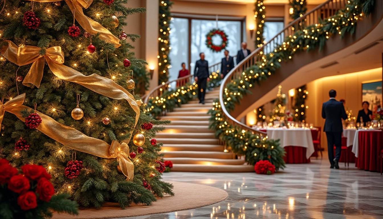 discover inspiring christmas decoration ideas for hotels and restaurants that will create a festive atmosphere for your guests. from elegant table settings to enchanting lobby displays, transform your space into a winter wonderland this holiday season.