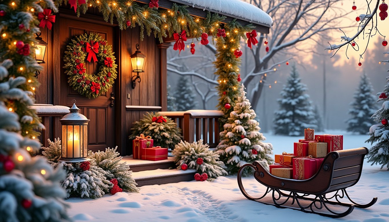 transform your outdoor spaces into a festive wonderland this holiday season with our expert tips on christmas decorations. discover creative ideas to enhance your home's exterior and spread holiday cheer.