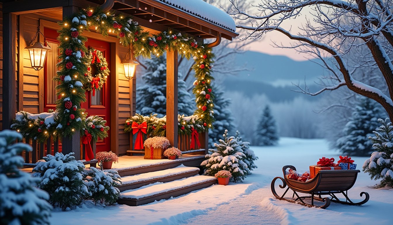 transform your outdoor spaces into a festive wonderland this holiday season with stunning christmas decorations. discover tips and ideas to elevate your home's curb appeal and spread holiday cheer through beautiful lighting, ornaments, and creative displays.