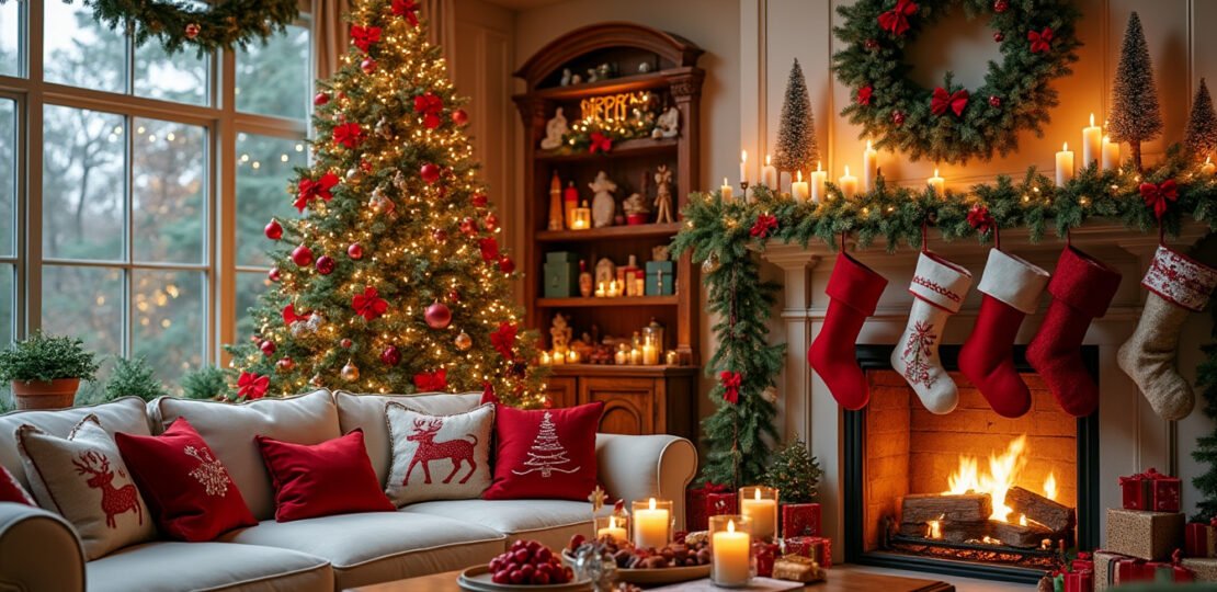 How to transform your space with Christmas decorations