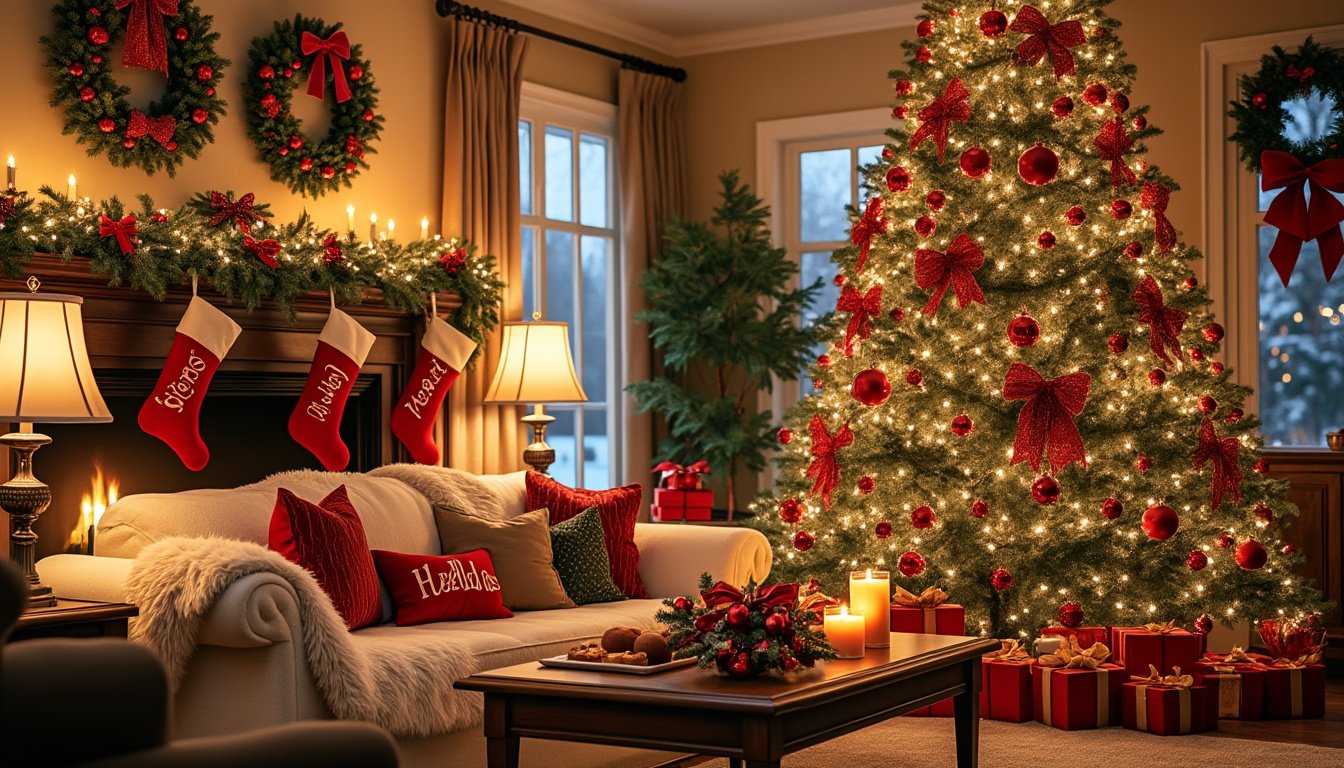 discover creative ideas and expert tips on how to transform your space into a festive wonderland with christmas decorations. elevate your holiday spirit and create a warm, inviting atmosphere for all to enjoy.