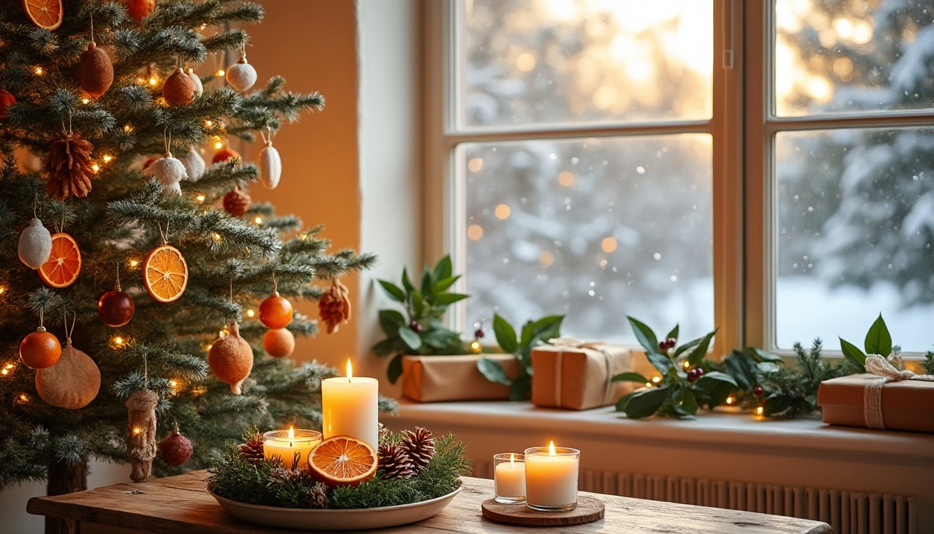 discover beautiful and sustainable ideas for natural christmas decorations that celebrate the spirit of the season while being kind to the planet. embrace eco-friendly creativity and adorn your home with charming, earth-loving accents this holiday.