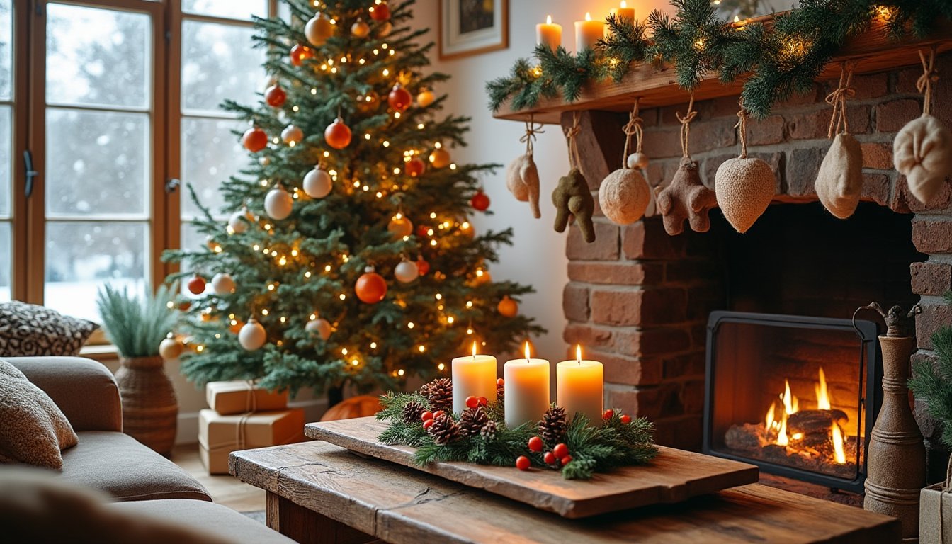 discover creative and sustainable ideas for natural christmas decorations that bring the beauty of nature into your home. embrace eco-friendly choices this holiday season and create a festive atmosphere while caring for the environment.