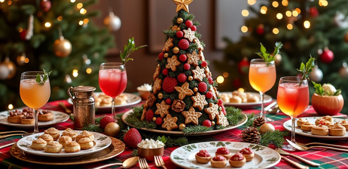 L’importance de la presentation : decor de noel qui se mange pour les restaurants