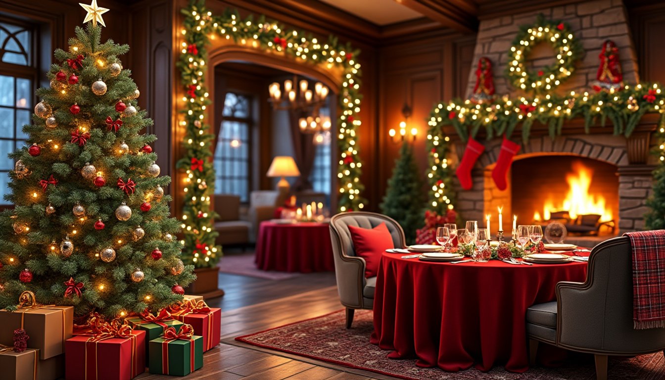 discover the enchanting charm of traditional christmas decorations in hospitality. explore how timeless holiday decor enhances guest experiences, creates warm atmospheres, and brings a festive spirit to hotels, restaurants, and events. embrace the magic of the season with classic ornaments, lights, and festive arrangements that celebrate the joys of christmas.