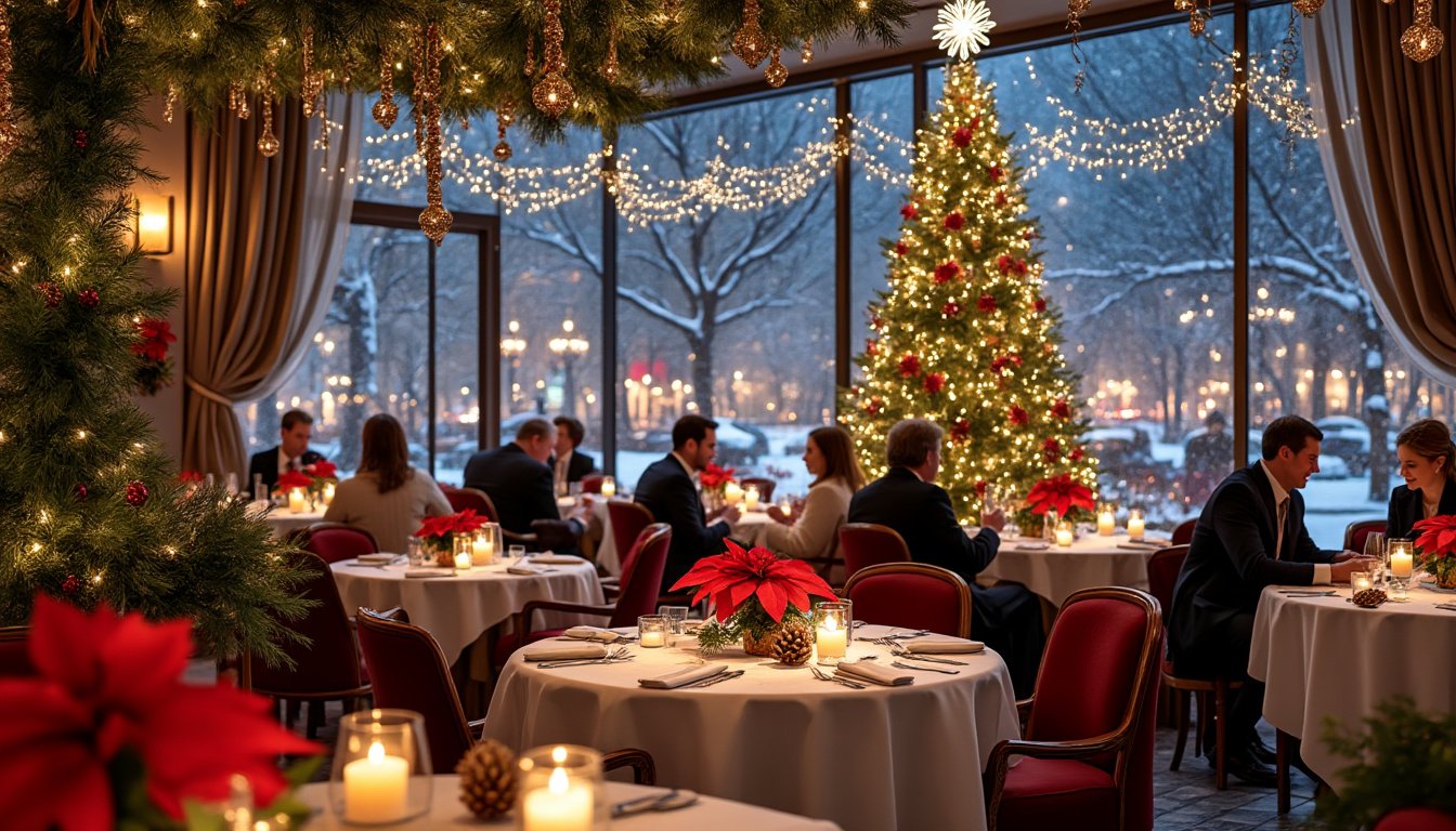 discover the latest christmas decor trends for restaurants and cafes to create a festive atmosphere. from elegant table settings to cozy lighting ideas, learn how to captivate your customers and enhance their dining experience this holiday season.