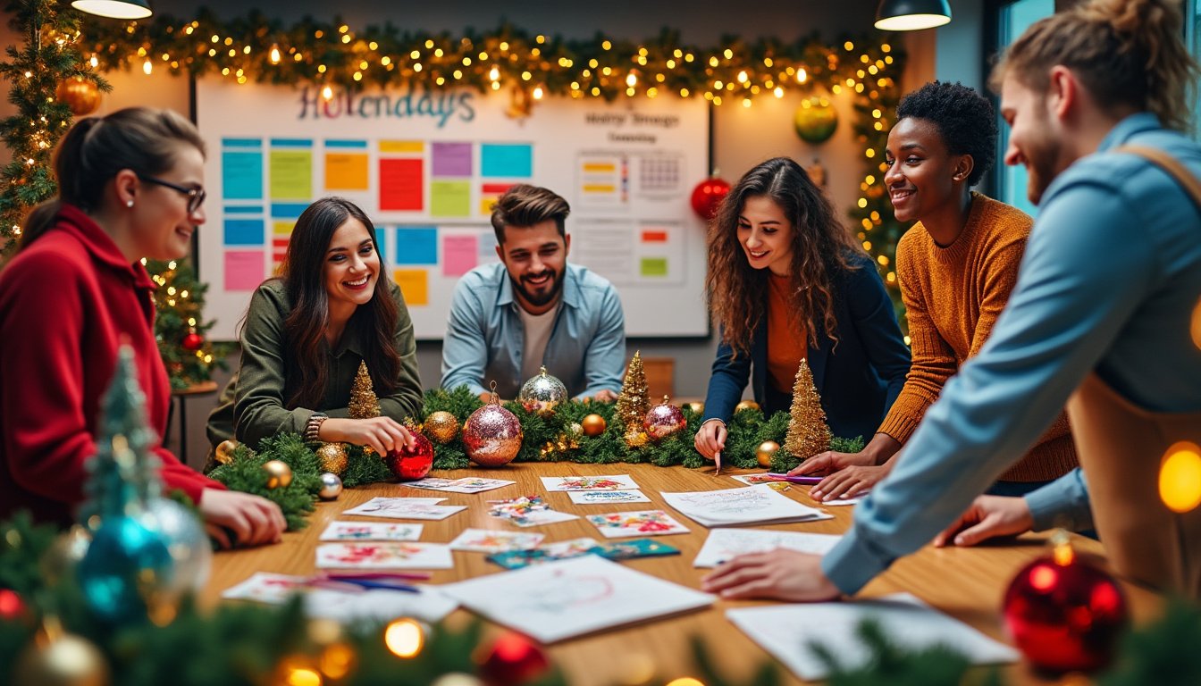 discover creative ways to engage your staff in the holiday decoration planning process. enhance team spirit and collaboration by involving everyone in the decoration journey, from brainstorming ideas to executing festive themes. make this holiday season a collaborative and joyous experience for all!