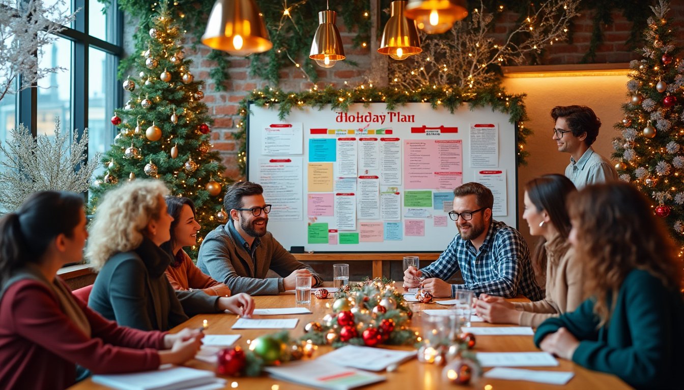 discover creative strategies to engage your staff in the holiday decoration planning process. from brainstorming sessions to team-building activities, learn how to foster collaboration and boost morale while making your workplace festive and inviting.