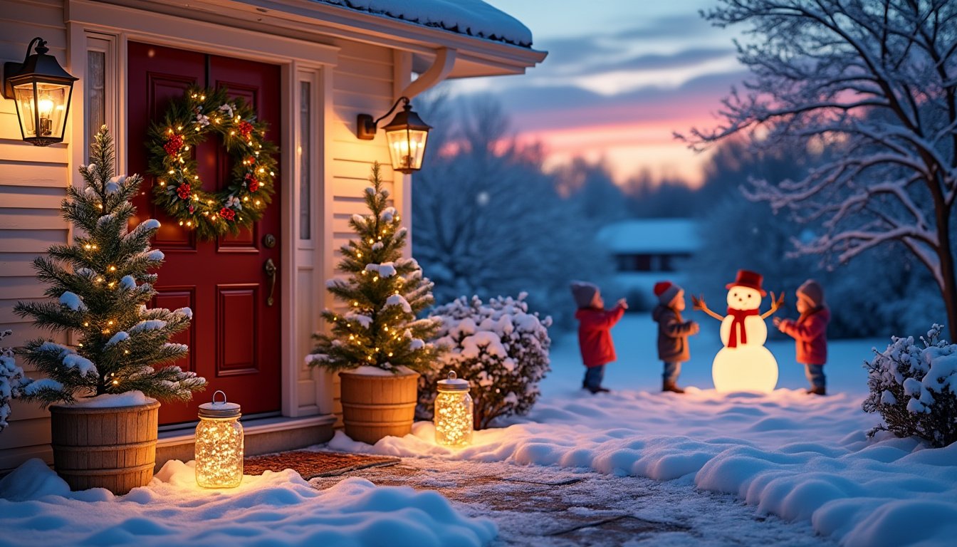 discover affordable outdoor christmas decoration ideas that will transform your home into a festive wonderland. explore creative and budget-friendly ways to illuminate your yard, adorn your porch, and spread holiday cheer without breaking the bank.