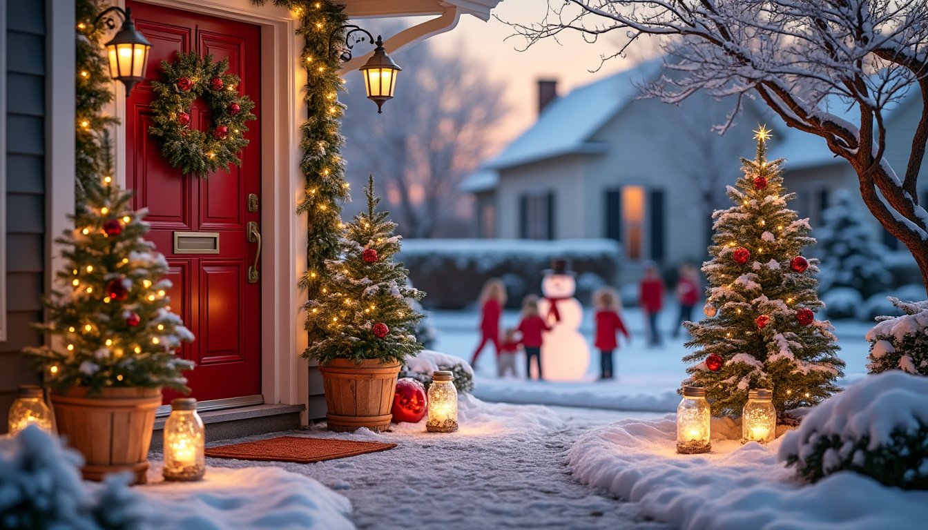 discover creative and budget-friendly outdoor christmas decoration ideas that will transform your home into a festive wonderland without breaking the bank. get inspired with affordable options that brighten up your holiday season!