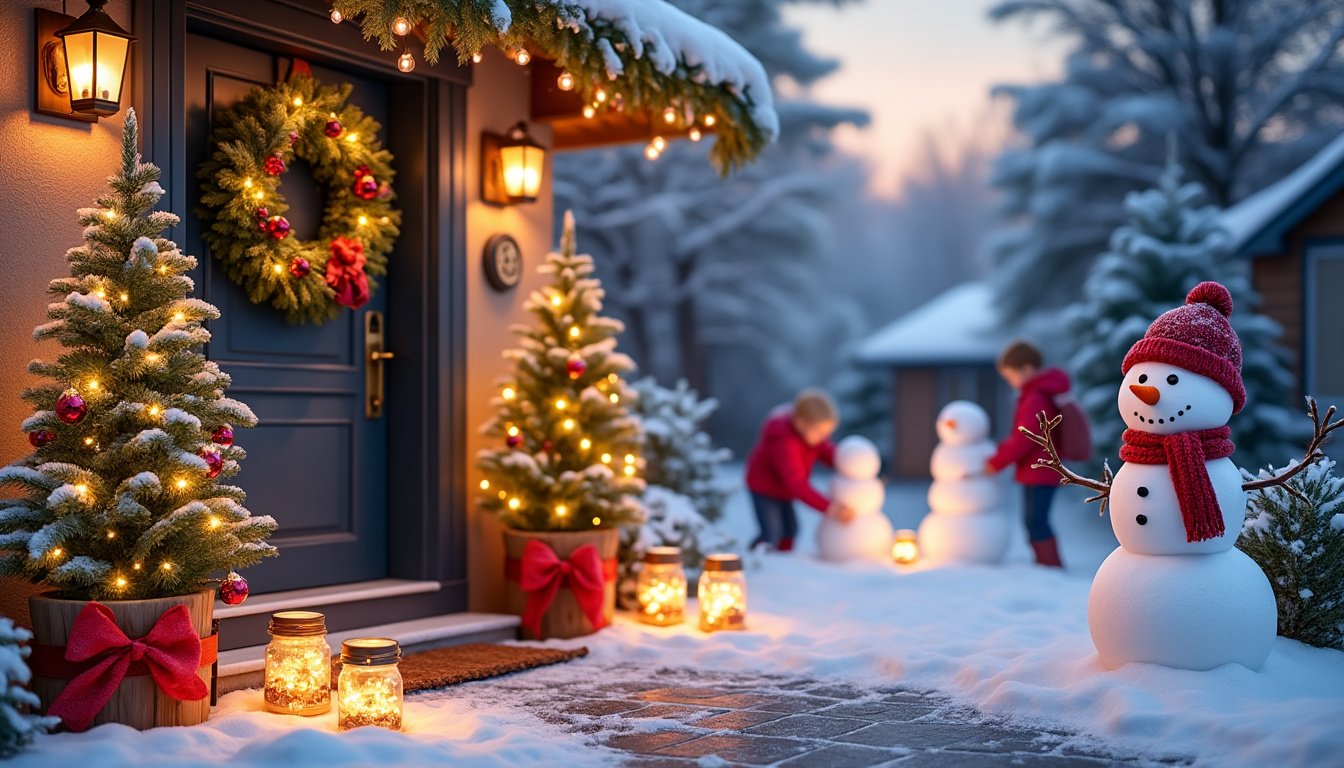 discover budget-friendly outdoor christmas decoration ideas that will transform your home into a festive wonderland. from creative diy projects to charming store-bought options, find inspiration to celebrate the season without breaking the bank.