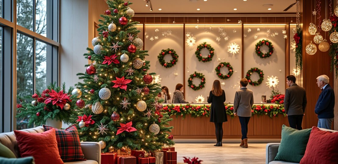 Comment créer des décorations de Noël en papier pour votre hôtel