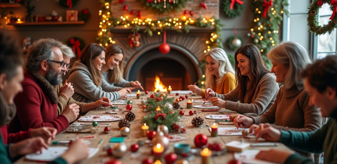 Comment organiser des ateliers de création de décorations de Noël pour vos clients