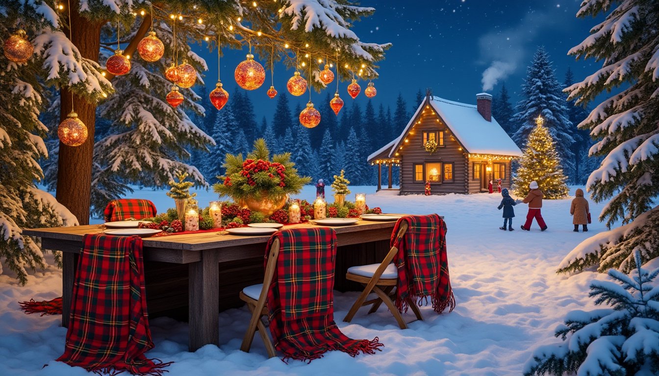 discover the art of creating a enchanting outdoor experience this christmas, from twinkling lights and festive decor to cozy gatherings and memorable moments in nature. embrace the holiday spirit with innovative ideas to transform your outdoor space into a winter wonderland.