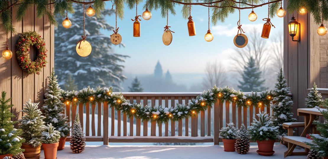 Eco-friendly options for outdoor holiday decorations