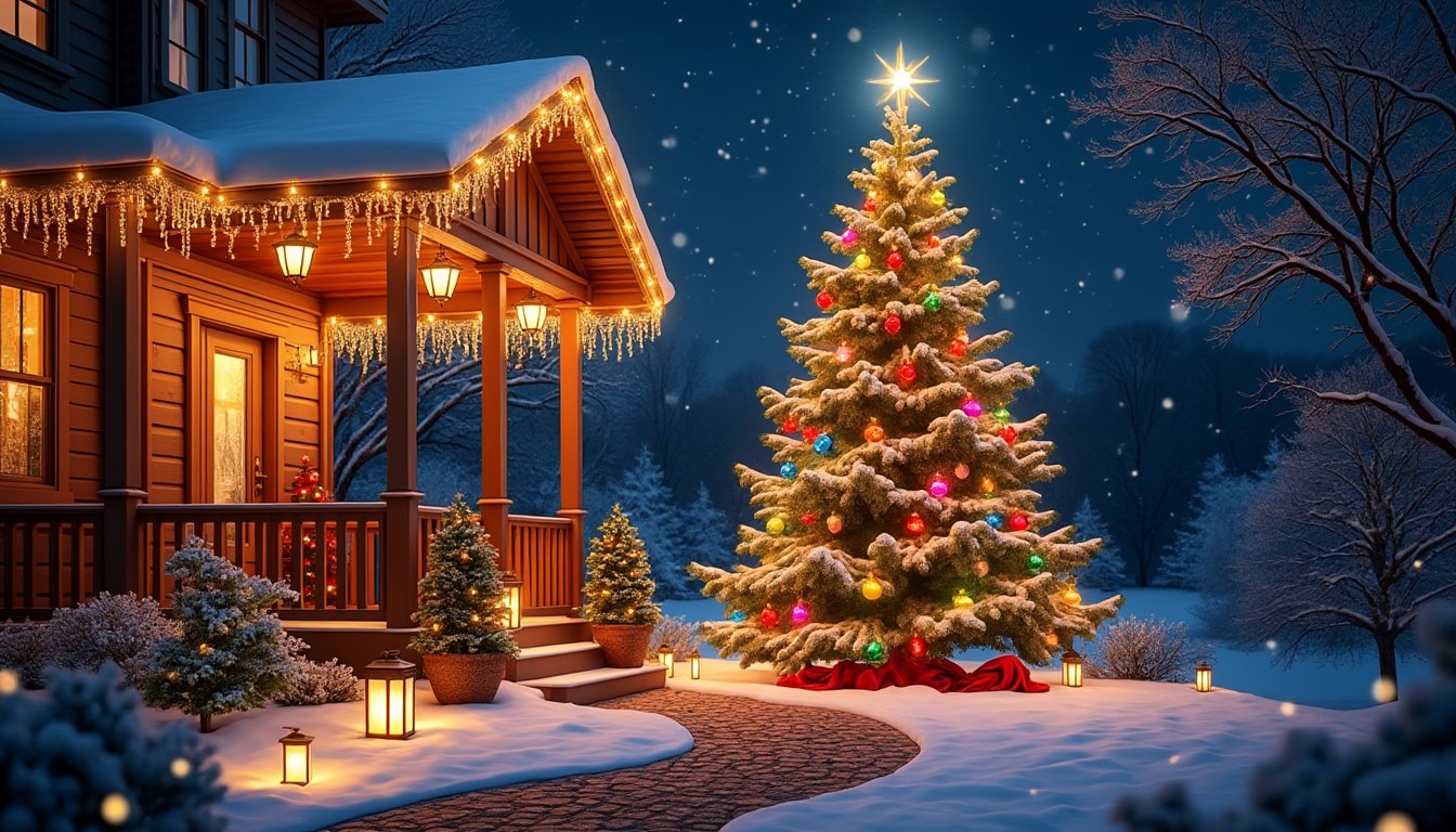 discover effective ways to illuminate your outdoor space for christmas with our expert tips and creative ideas. transform your garden, porch, or patio into a festive wonderland that sparkles and shines this holiday season!