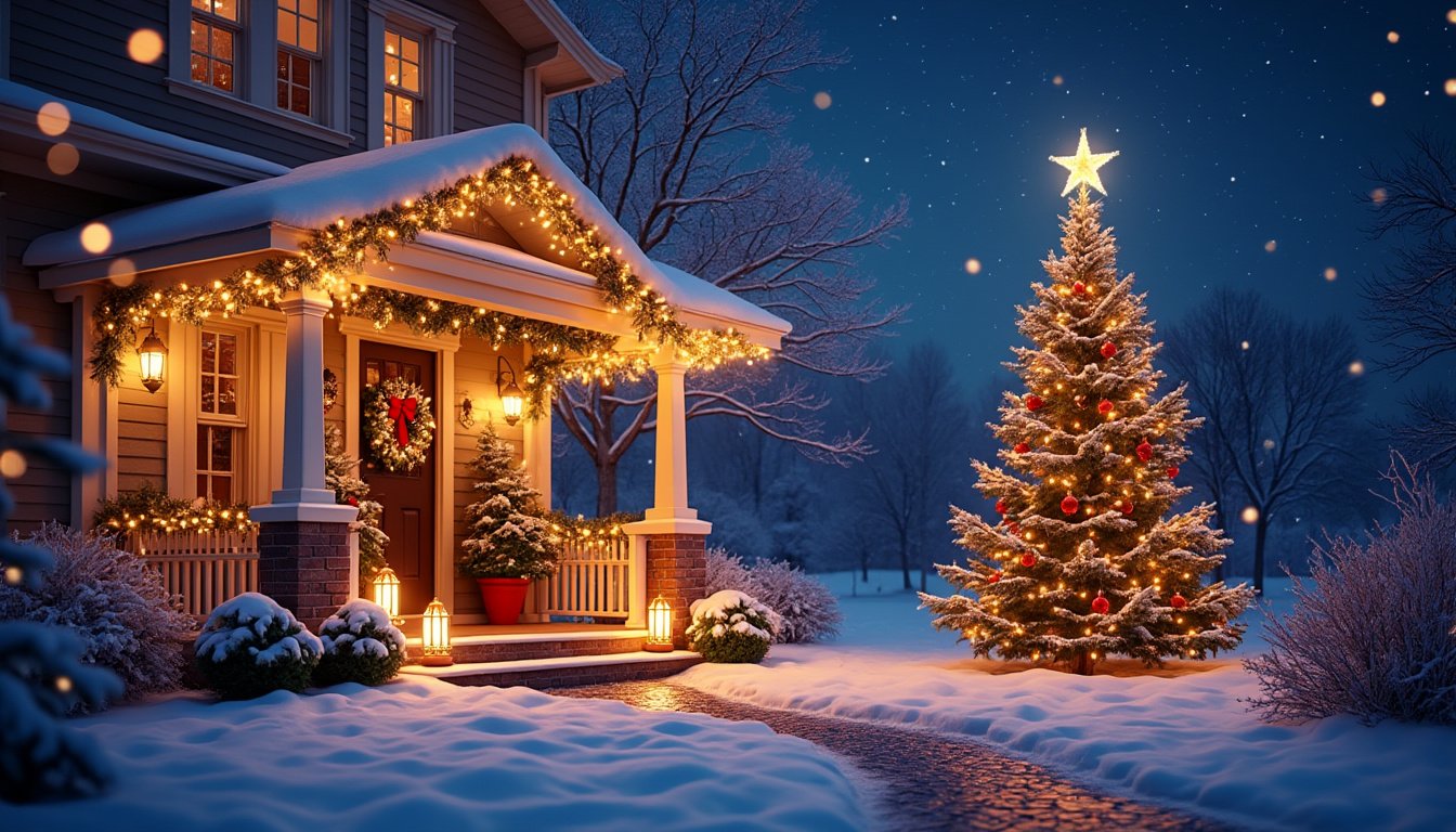 discover effective ways to illuminate your outdoor space for christmas with our expert tips. create a magical holiday atmosphere using festive lights, ornaments, and creative designs to make your home shine bright this season.