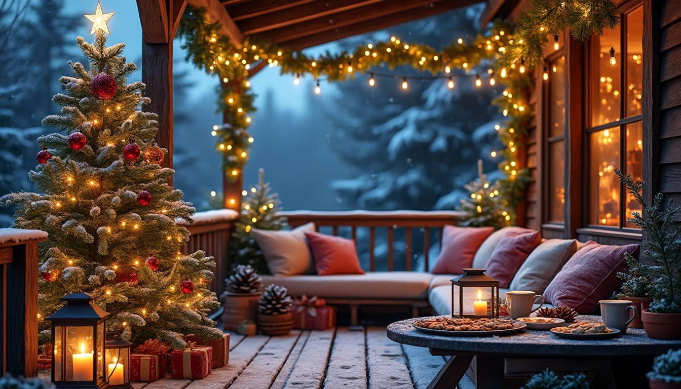 discover creative tips and ideas on how to transform your outdoor space into a warm and inviting christmas atmosphere. from festive lighting to cozy seating arrangements, learn how to celebrate the holiday season outside with style and comfort.