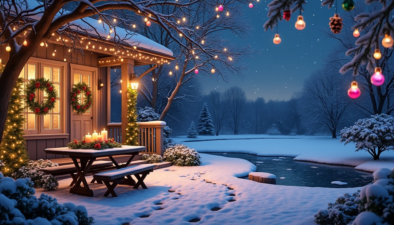 discover how to beautifully incorporate nature into your outdoor christmas lighting to create a festive and inviting atmosphere. explore tips on using natural elements like greenery, branches, and eco-friendly lights for a magical holiday display.