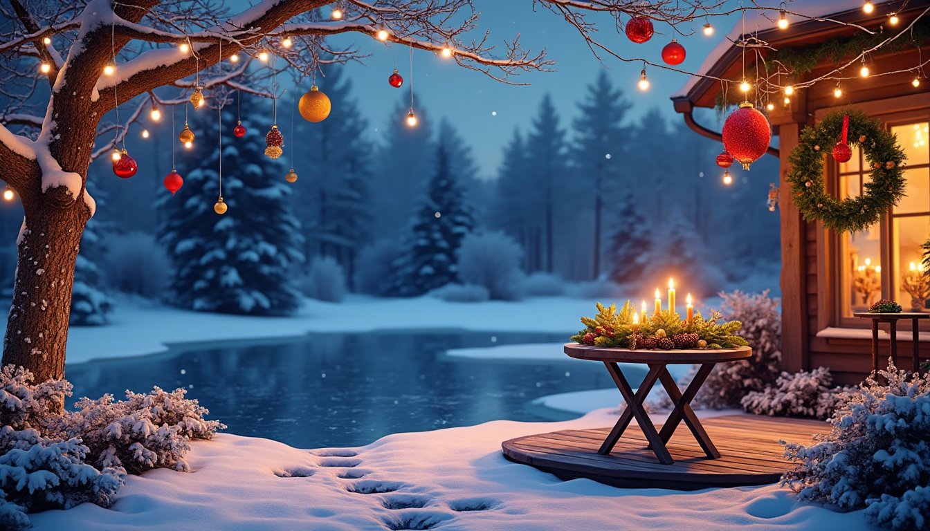 discover creative ways to enhance your outdoor christmas lighting by incorporating natural elements. transform your holiday décor with eco-friendly ideas that celebrate the beauty of nature while illuminating your festive space.