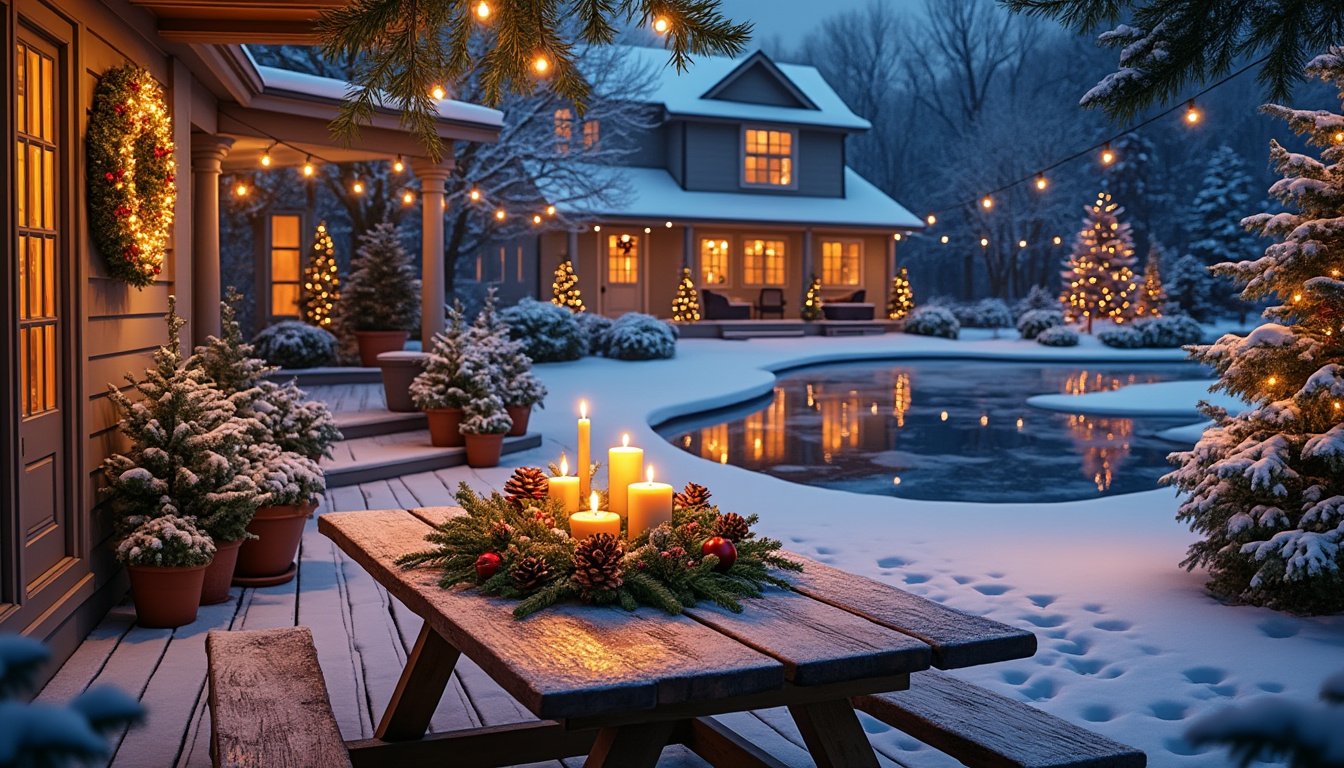 discover how to beautifully blend natural elements with your outdoor christmas lighting. elevate your holiday décor by incorporating greenery, rustic accents, and eco-friendly lights to create a warm, inviting atmosphere that celebrates the beauty of nature this festive season.