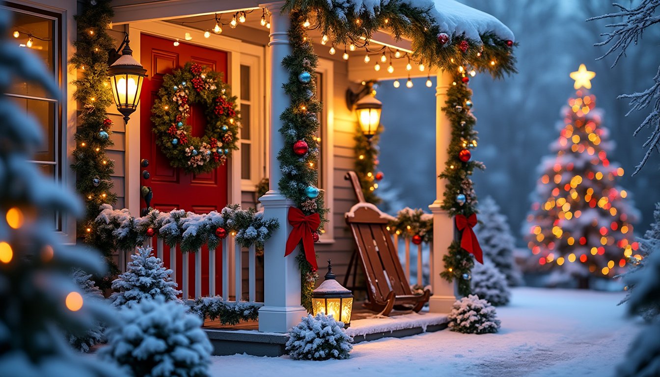 discover creative and inspiring tips for crafting a festive outdoor christmas display that will brighten up your home this holiday season. from lighting ideas to decorative accents, make your outdoor space a winter wonderland!