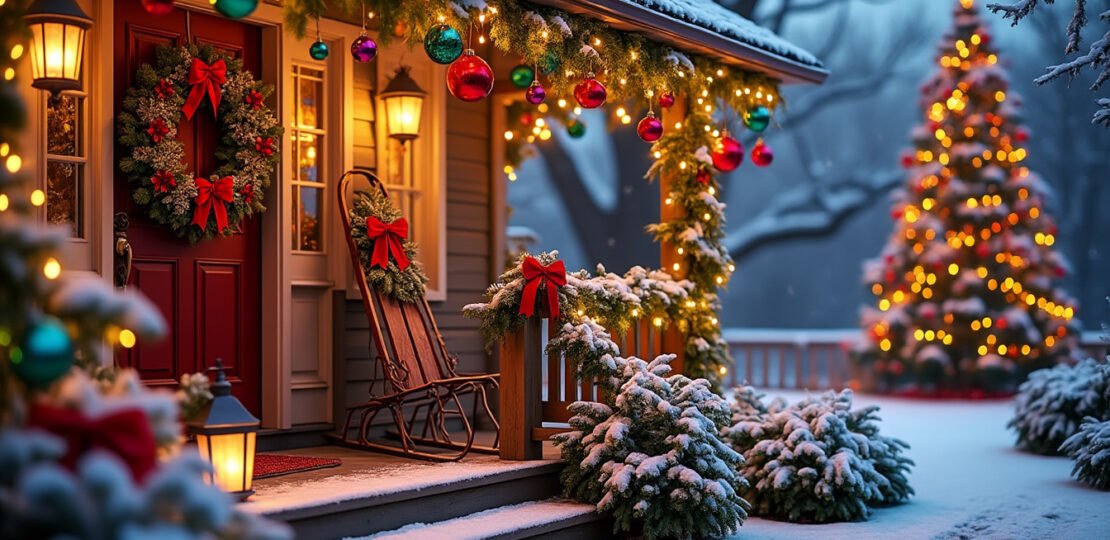 Tips for a festive outdoor christmas display