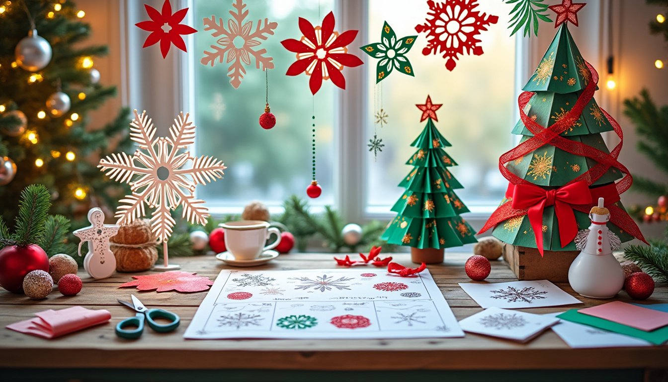 discover our step-by-step tutorial to create beautiful paper christmas decorations that you can use to enhance the festive atmosphere in your establishment. perfect for schools, businesses, or community centers, these easy diy projects will add a touch of holiday cheer.