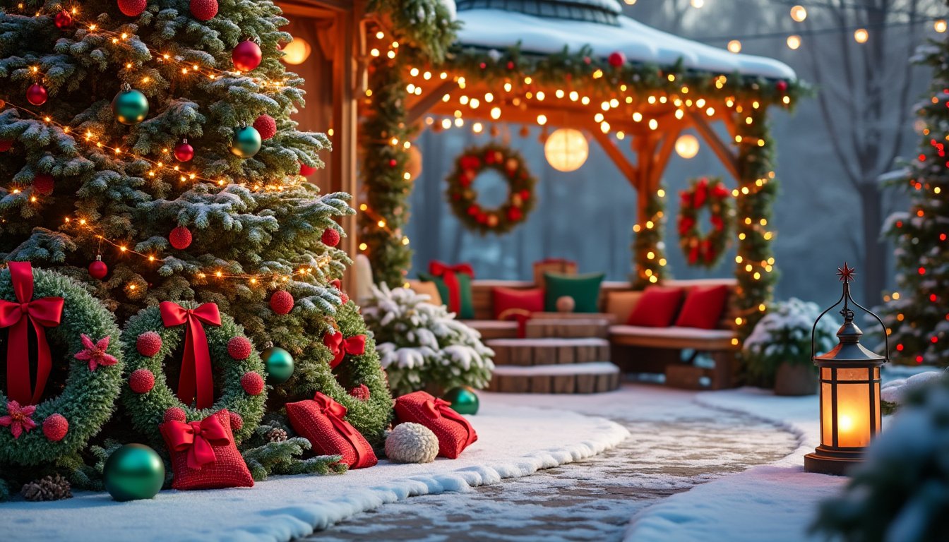 discover how to create a cohesive theme for your outdoor christmas decor this holiday season. transform your home with stylish decorations, lighting ideas, and festive arrangements that bring joy and unity to your festive display.