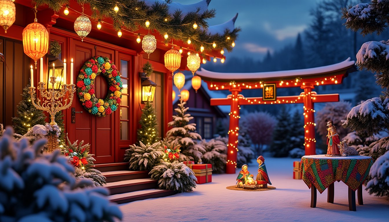 explore the diverse cultural influences on outdoor christmas decorations, highlighting unique traditions, styles, and the ways they enhance festive spirit around the world.