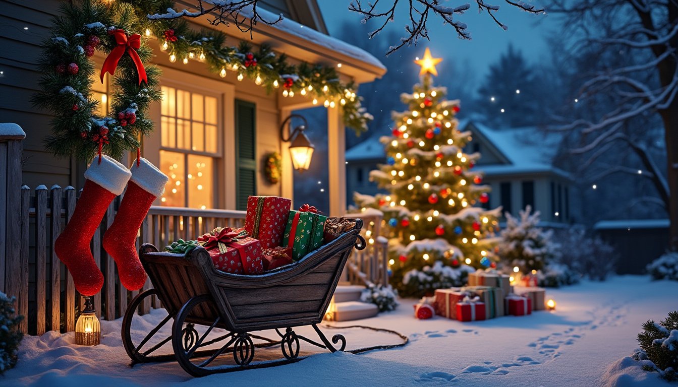 discover the essential elements for creating the perfect outdoor christmas décor. transform your home into a winter wonderland with festive lights, stylish decorations, and charming landscaping tips that will delight your guests this holiday season.