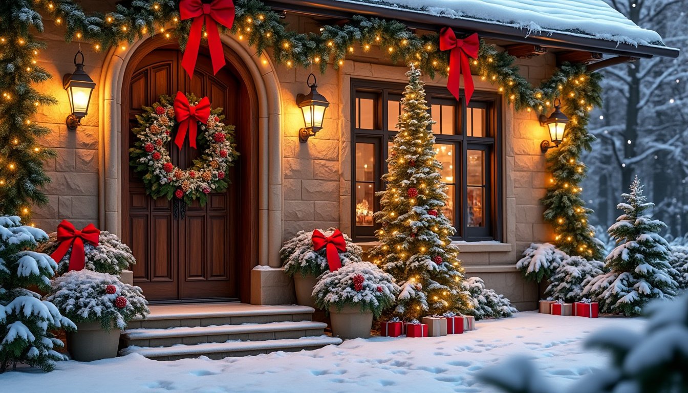 discover how to enhance your home's architectural beauty this holiday season with stunning christmas decor. from elegant lighting to festive accents, learn tips and tricks to showcase your unique style while celebrating the joys of christmas.