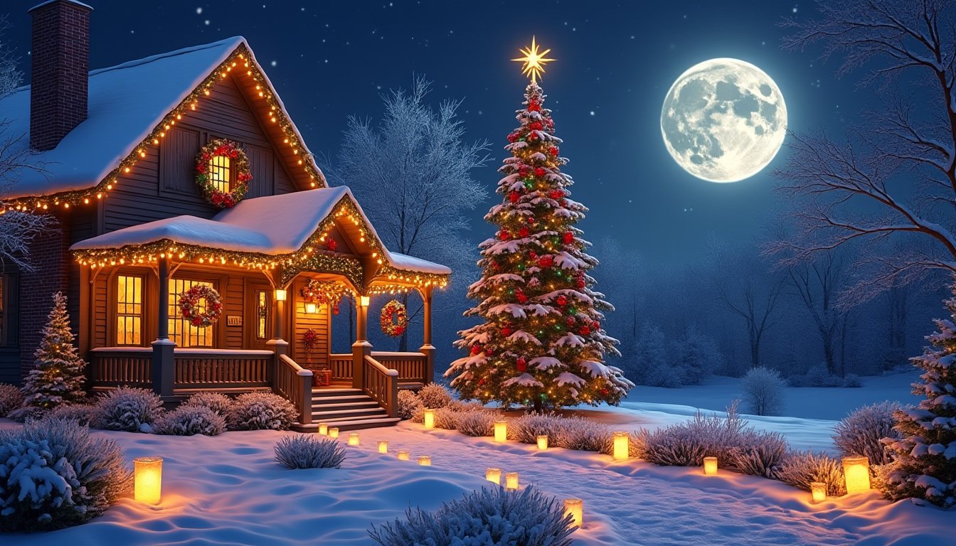 discover creative ways to incorporate lights into your outdoor christmas decorations. illuminate your holiday spirit with stunning light displays, tips on arrangement, and ideas to transform your home into a winter wonderland that dazzles guests and neighbors alike.